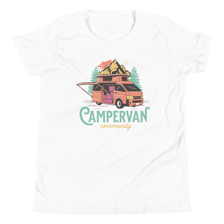 [ID: 307-G322] Campervan Community - Outdoor Adventure Youth Staple Tee