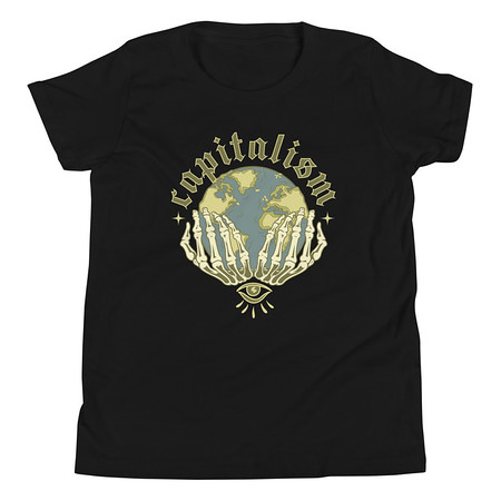 [ID: 307-G333] Capitalism - Earth Youth Staple Tee