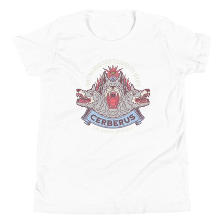 [ID: 307-G353] Cerberus - Underworld Dogs Youth Staple Tee