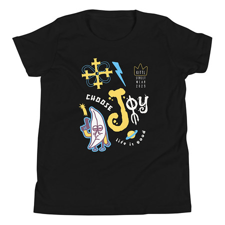 [ID: 307-G373] Choose Joy Youth Staple Tee