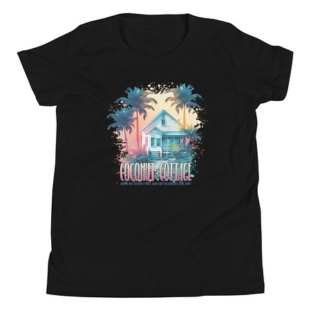 [ID: 307-G391] Coconut Cottage Youth Staple Tee