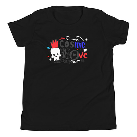 [ID: 307-G424] Cosmic Love Youth Staple Tee