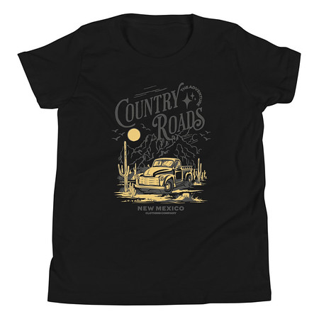 [ID: 307-G427] Country Roads - Wild West Youth Staple Tee