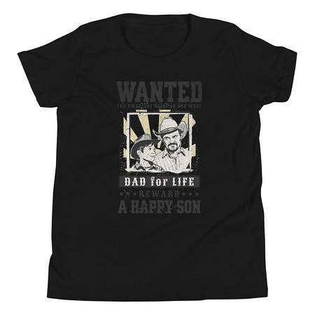 [ID: 307-G461] Dad Wanted Youth Staple Tee