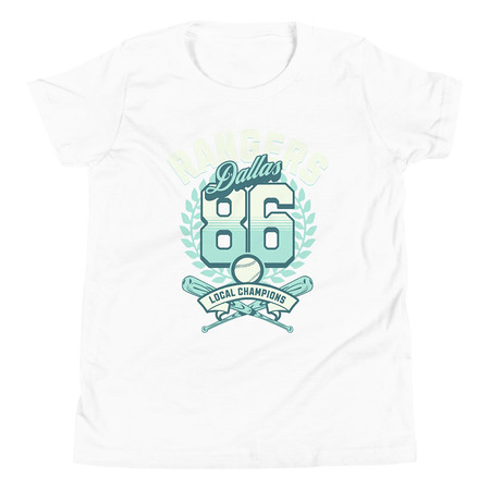 [ID: 307-G464] Dallas Rangers - Old School Sports Youth Staple Tee