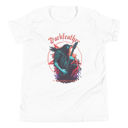 [ID: 307-G468] DARKFEATHER Youth Staple Tee