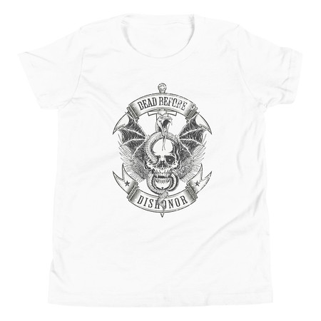 [ID: 307-G472] DEAD BEFORE DISHONOR Youth Staple Tee