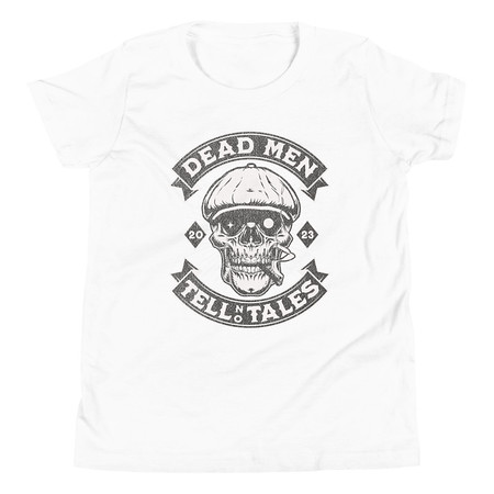 [ID: 307-G473] DEAD MEN TELL NO TALES Youth Staple Tee