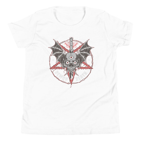 [ID: 307-G486] DEMON DEATH Youth Staple Tee