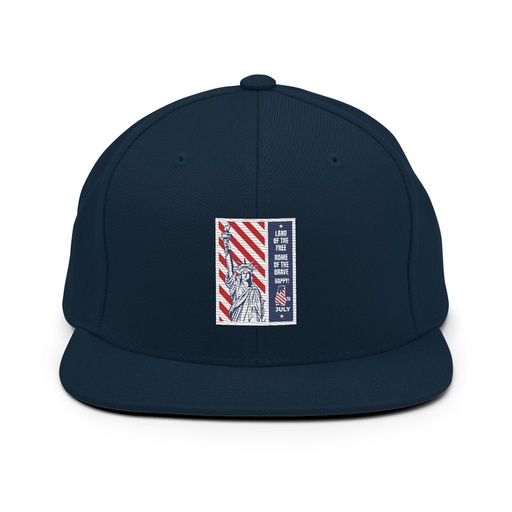 [ID: 99-G8] 4th of July Classic Snapback
