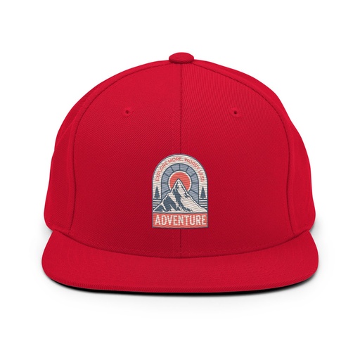 [ID: 99-G25] Adventure - Mountain Climbing Classic Snapback