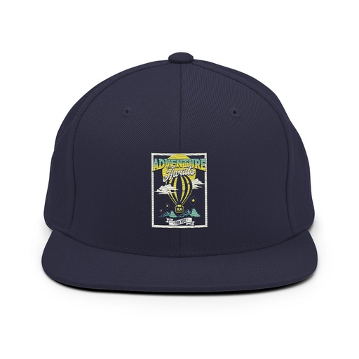 [ID: 99-G28] Adventure Awaits Classic Snapback