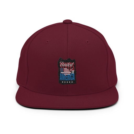 [ID: 99-G59] America (3) Classic Snapback