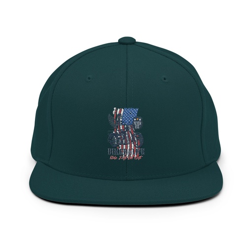 [ID: 99-G65] American Biker for Life Classic Snapback