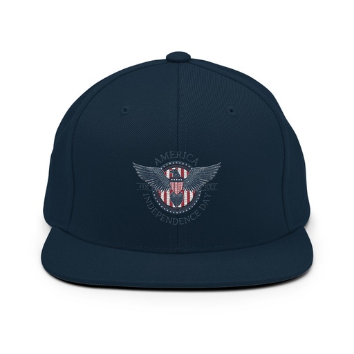 [ID: 99-G67] American Eagle Badge Classic Snapback
