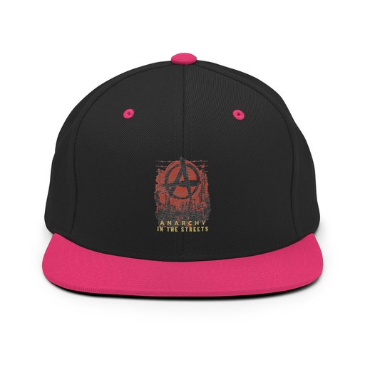 [ID: 99-G78] Anarchy In The Street Classic Snapback