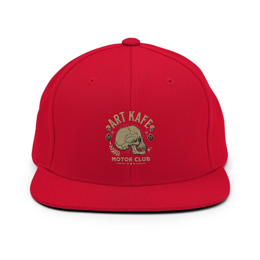 [ID: 99-G103] Art Kafe Motor Club Classic Snapback