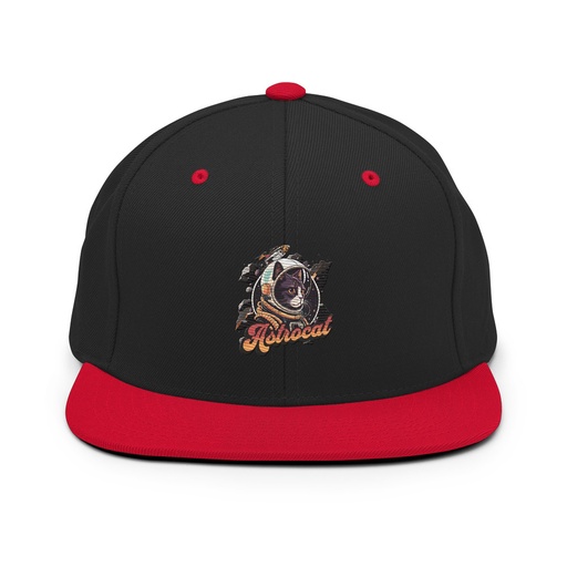 [ID: 99-G108] Astrocat - Retro graphic Classic Snapback