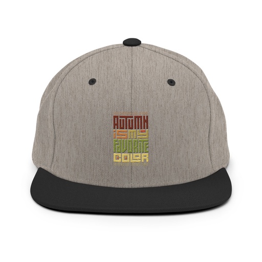 [ID: 99-G116] Autumn is my Favorite Color - Lettering Classic Snapback