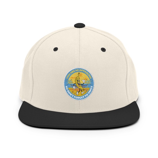 [ID: 99-G135] Banana project _-) Classic Snapback