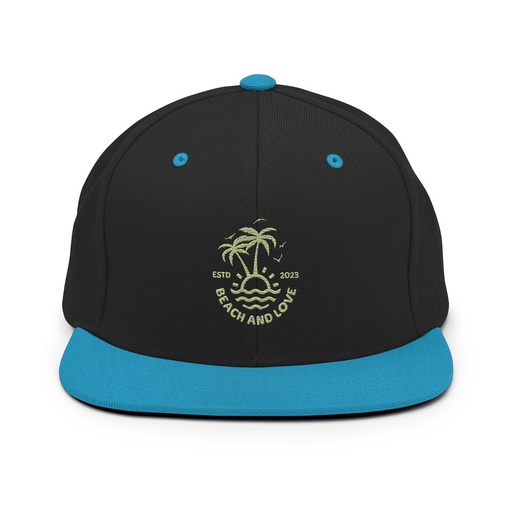 [ID: 99-G161] Beach and Love Classic Snapback