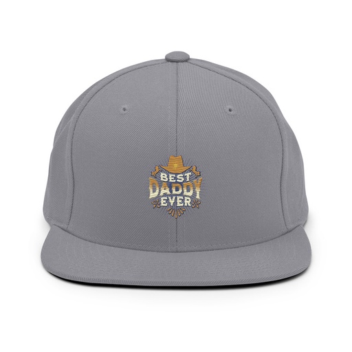 [ID: 99-G186] Best Daddy Ever - Cowboy Hat Classic Snapback