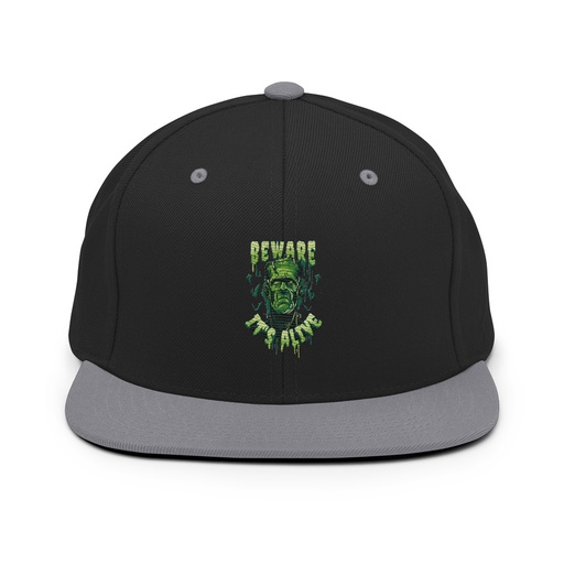 [ID: 99-G197] Beware of Frankenstein - Scary Halloween Classic Snapback