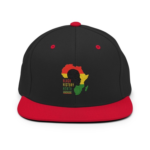 [ID: 99-G221] Black History Month - African Continent Classic Snapback