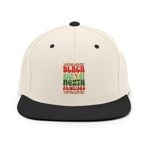 [ID: 99-G223] Black History Month Classic Snapback