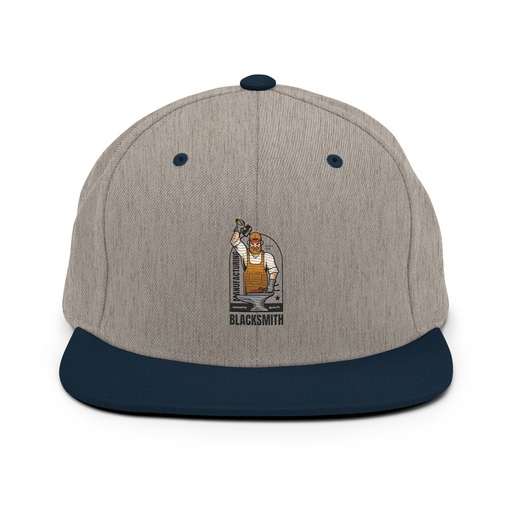 [ID: 99-G232] Blacksmith Workshop - Metalwork Classic Snapback