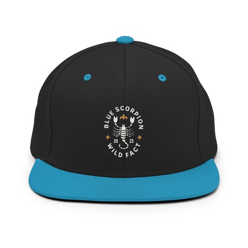 [ID: 99-G242] Blue Scorpion - Wildlife Animal Classic Snapback