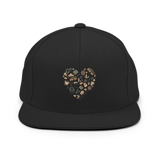 [ID: 99-G248] Boho Girl Poster Classic Snapback