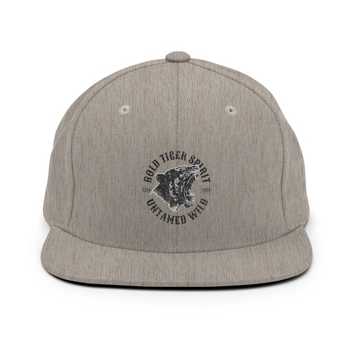 [ID: 99-G249] Bold Tiger Spirit Classic Snapback
