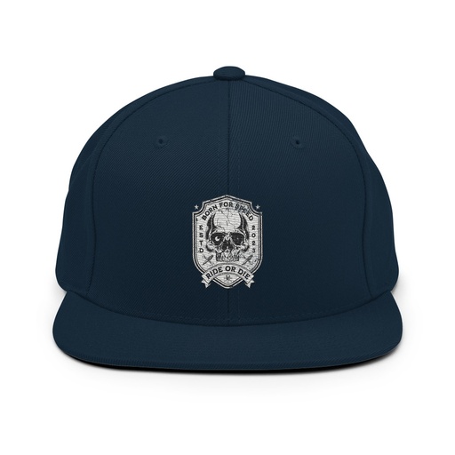 [ID: 99-G258] BORN FOR SPEED RIDE OR DIE Classic Snapback
