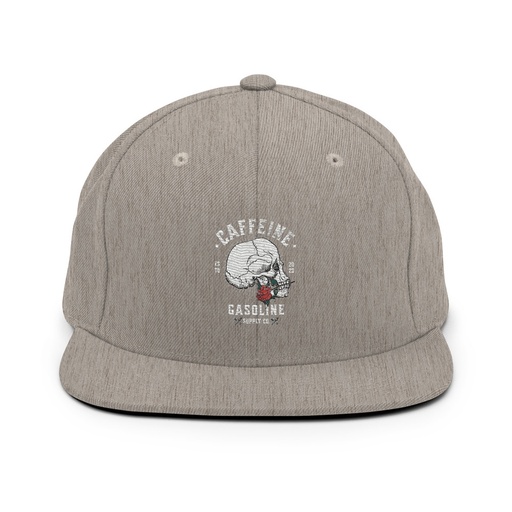 [ID: 99-G309] CAFFEINE GASOLINE Classic Snapback