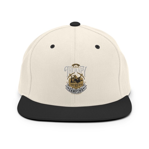 [ID: 99-G325] Camping Emblem Classic Snapback