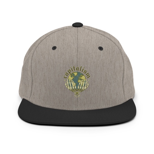 [ID: 99-G333] Capitalism - Earth Classic Snapback