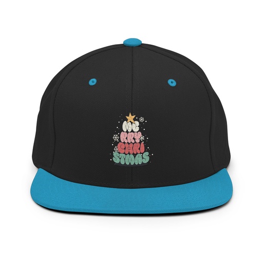 [ID: 99-G334] Cartoony Christmas Tree Classic Snapback