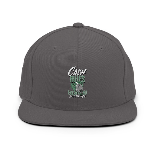 [ID: 99-G336] Cash Rules Classic Snapback