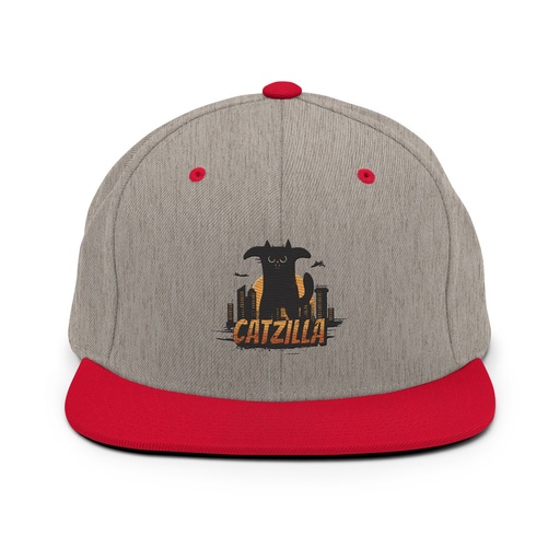 [ID: 99-G350] Catzilla - Funny Comic Animal Classic Snapback