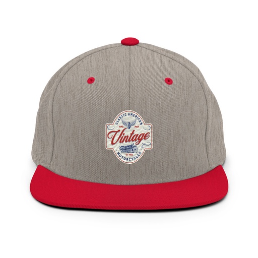 [ID: 99-G379] Classic American Motorcyles - Vintage Classic Snapback