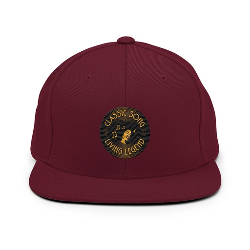 [ID: 99-G385] Classic Song - Music Record Classic Snapback