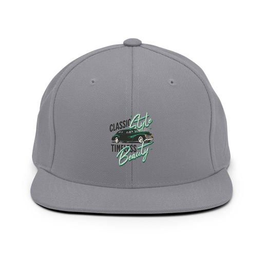 [ID: 99-G386] Classic Style Timeless Beauty Classic Snapback