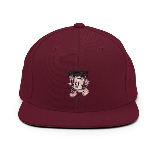 [ID: 99-G395] Coffee Break Mascot Classic Snapback