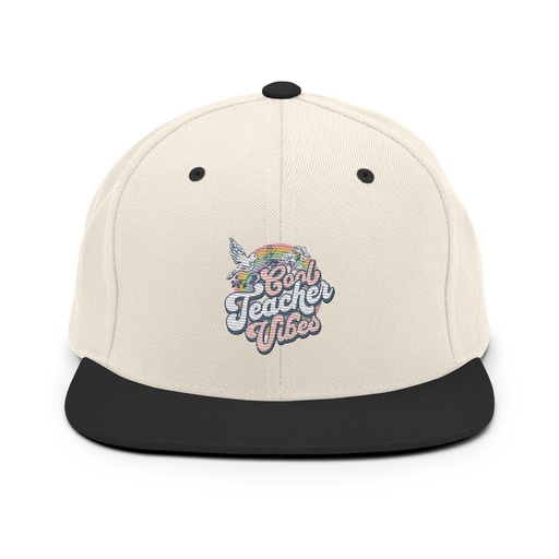 [ID: 99-G418] Cool Teacher Vibes Classic Snapback