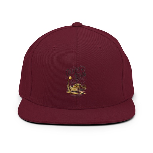 [ID: 99-G427] Country Roads - Wild West Classic Snapback