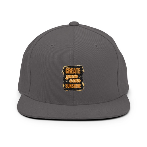 [ID: 99-G432] Create your own Sunshine Classic Snapback