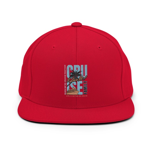 [ID: 99-G440] Cruise Ship Classic Snapback