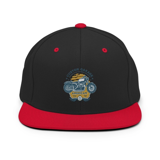 [ID: 99-G443] Custom Garage - Motorcycle Classic Snapback