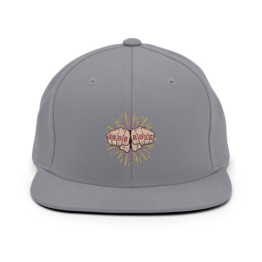 [ID: 99-G463] Dads Rule Classic Snapback